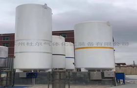 19、Congratulations on the successful installation of doer large storage tank!